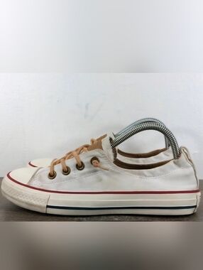Converse Chuck Taylor All Star Shoreline Slip On White Sneaker Women 7.5 551621F
